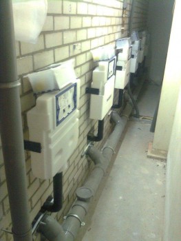 Renovatie toiletgroepen Airport